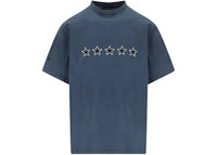 Balenciaga Twisted Crewneck T-shirt Washed Navy