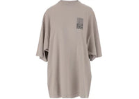 Balenciaga Wide Fit Barcode T-Shirt Grey