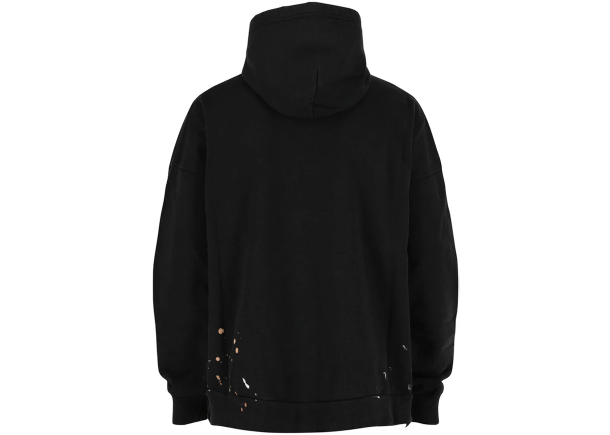 Balenciaga Wide Fit Hoodie Washed Black - vue secondaire A