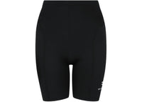 Balenciaga Women's Logo Print Athletic Cycling Shorts Black/White
