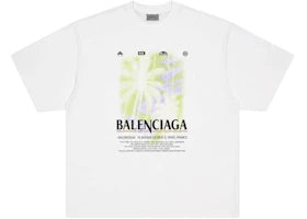Balenciaga Women's Medium Fit T-Shirt Top White