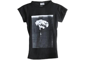 Balenciaga Women's Small Fit T-shirt Black