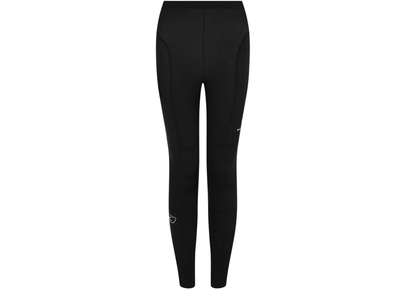 Balenciaga Women's Trompe L'Oeil Leggings Black White - vue 360