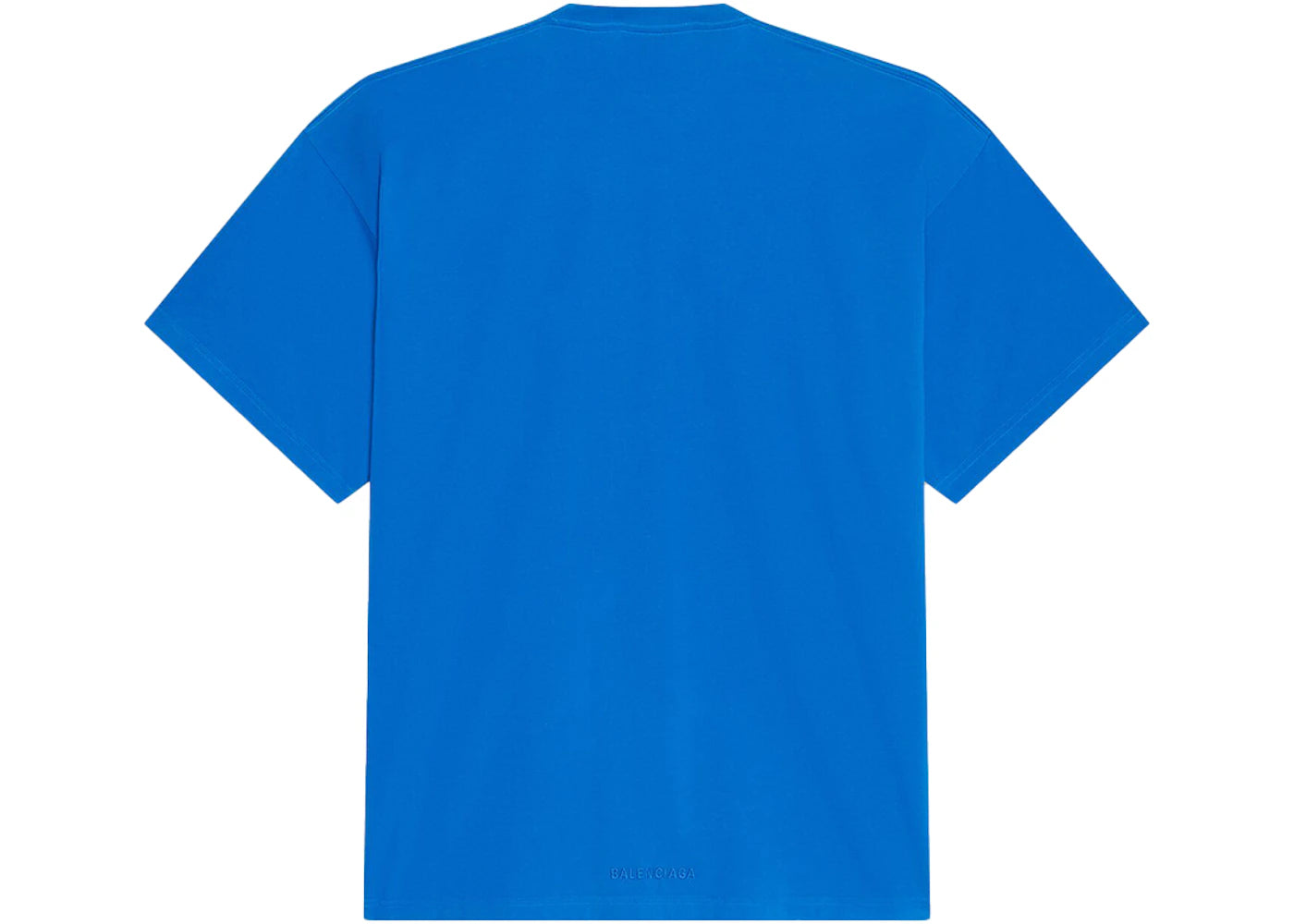 Balenciaga x The Simpsons Oversized T-Shirt Indigo - vue secondaire B