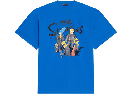 Balenciaga x The Simpsons Oversized T-Shirt Indigo - apparel view 2