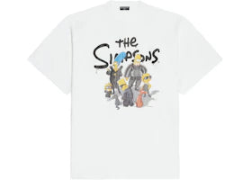 Balenciaga x The Simpsons Oversized T-Shirt White - authentic Balenciaga apparel