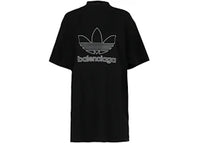 Balenciaga adidas x Balenciaga Oversized T-shirt Black White