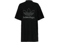 Balenciaga adidas x Balenciaga Oversized T-shirt Black White