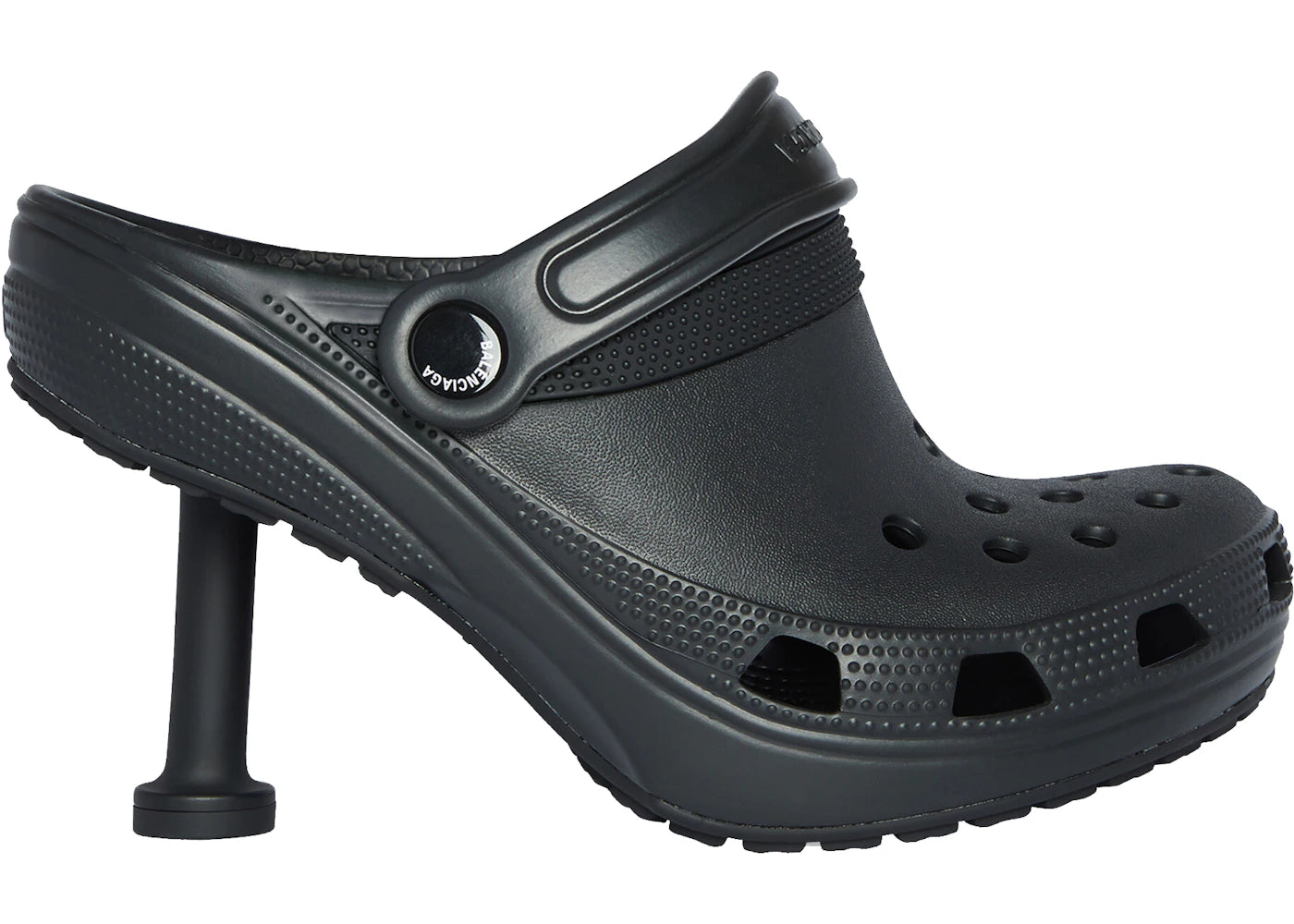 Balenciaga x Crocs Madame 80MM Black (Women's) - vue secondaire A