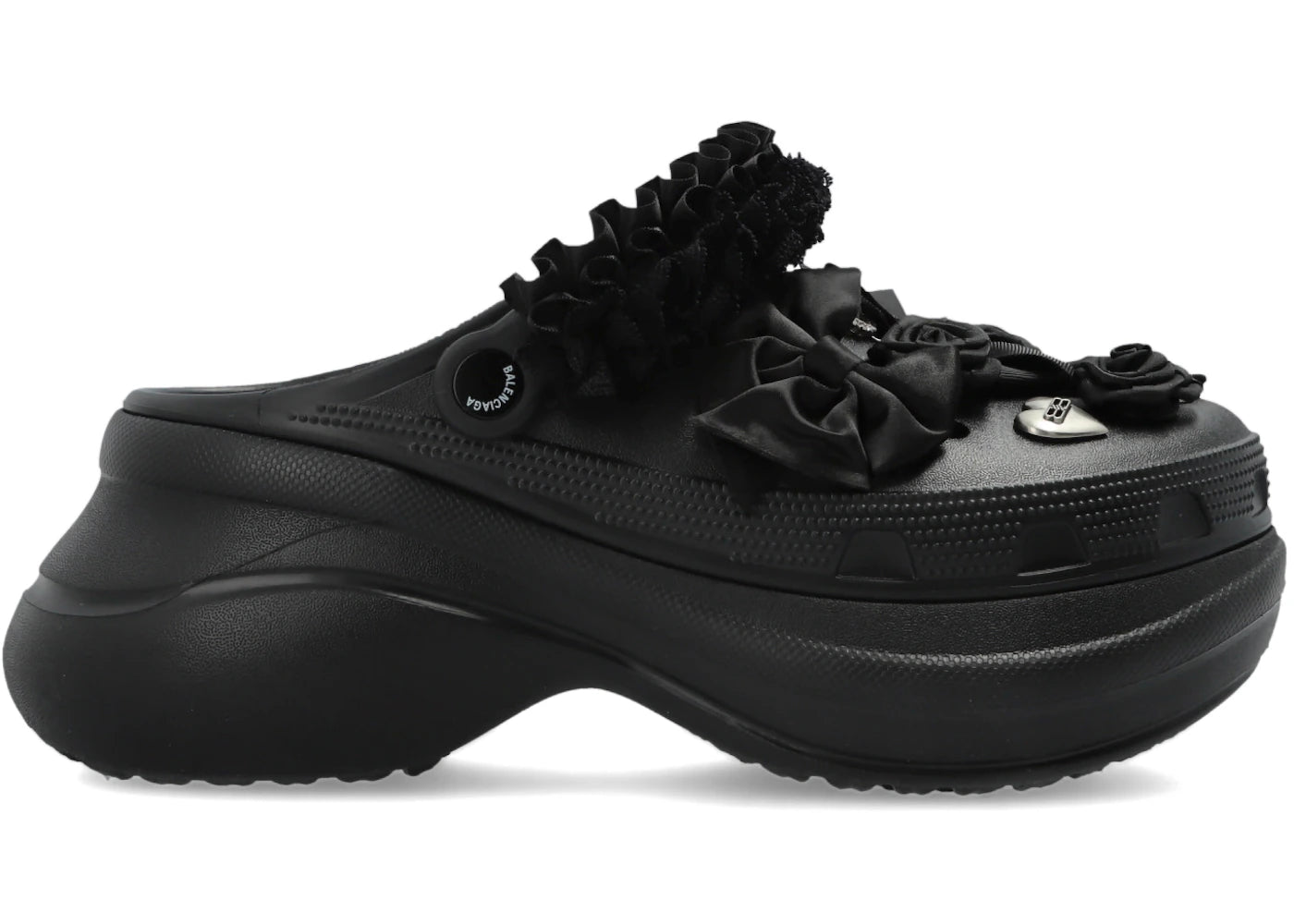 Balenciaga x Crocs Mule Strap Black (Women's) - vue secondaire A