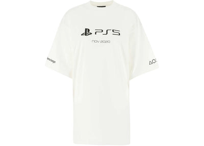 Balenciaga x PlayStation Boxy T-shirt White