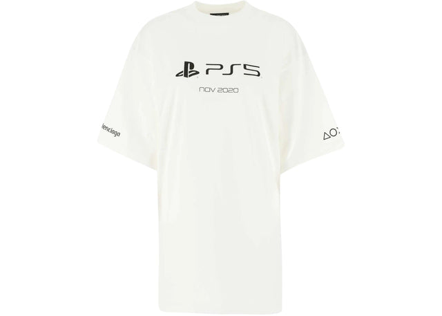Balenciaga x PlayStation Boxy T-shirt White