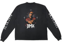 Balenciaga x Yeezy DMX, A Tribute Langarmshirt, verwaschenes Schwarz
