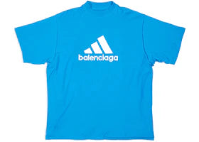 Balenciaga x adidas Oversized T-Shirt Blue