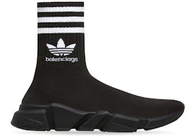 Balenciaga x adidas Speed Trainer Black (Women's) - authentic Balenciaga sneakers