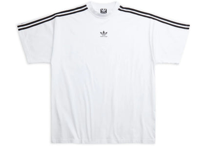 Balenciaga x adidas T-Shirt Oversized White - apparel view 2