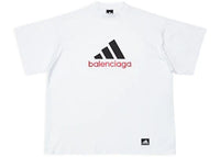 Balenciaga x adidas Unisex T-Shirt Oversized White
