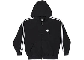 Balenciaga x adidas Zip-Up Hoodie Small Fit Black