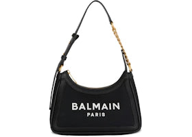 Balmain B-Army Shoulder Tote Bag Black - vue 360
