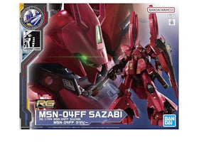 Bandai Gundam Base SIDE-F Limited RG 1/144 MSN-04FF SAZABI Figure - vue 360