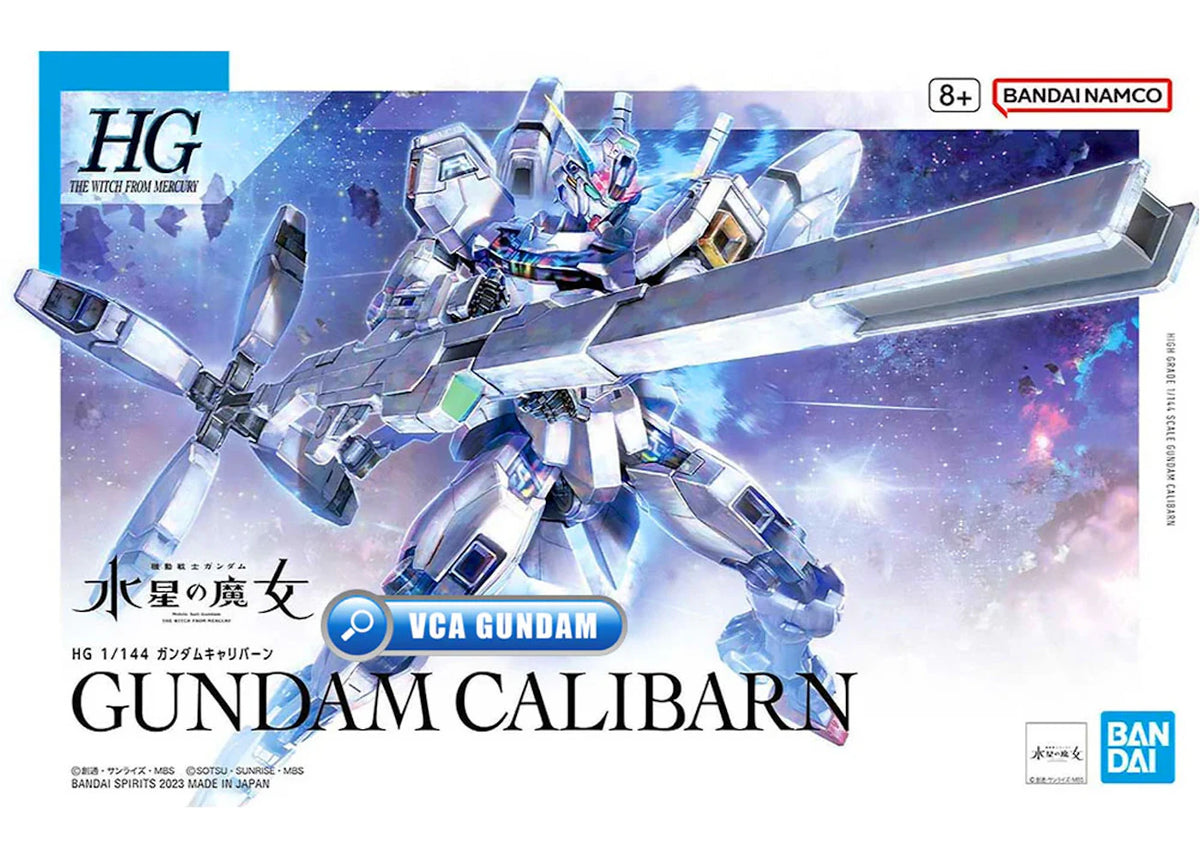 Bandai Namco 1/144 HG Gundam Calibarn Model Kit Figure (2023) - vue secondaire A