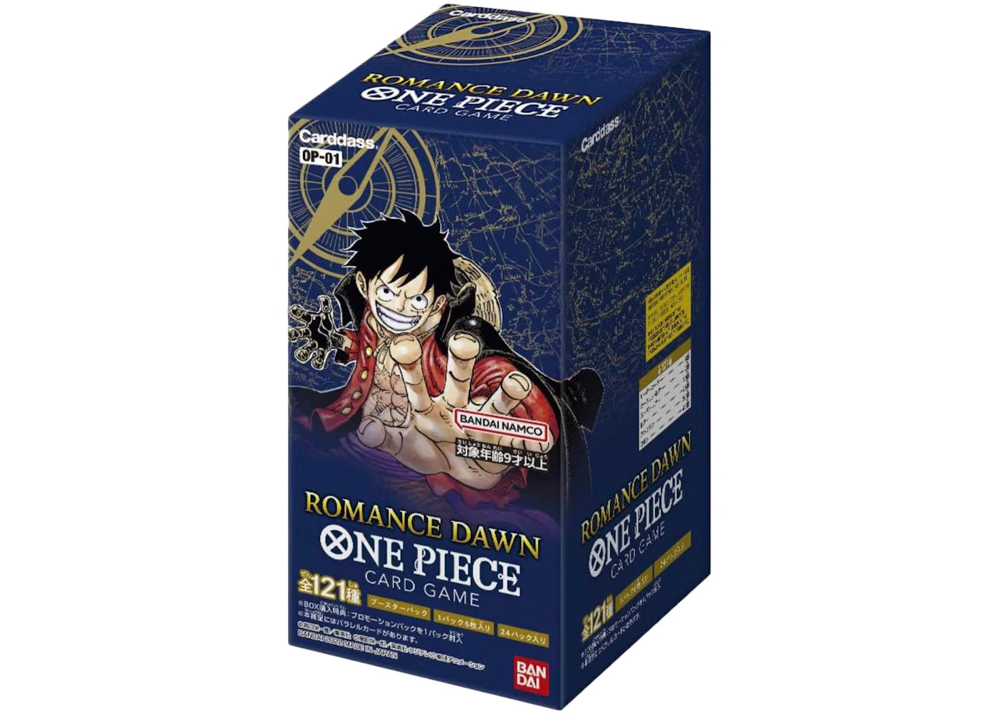 Bandai One Piece Card Game Romance Dawn Carddass Booster Box (OP-01) (Japanese) - vue secondaire A