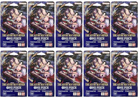 Bandai One Piece The Azure Sea's Seven (OP-14) Sleeved Booster Pack 10x Lot - authentic Bandai product