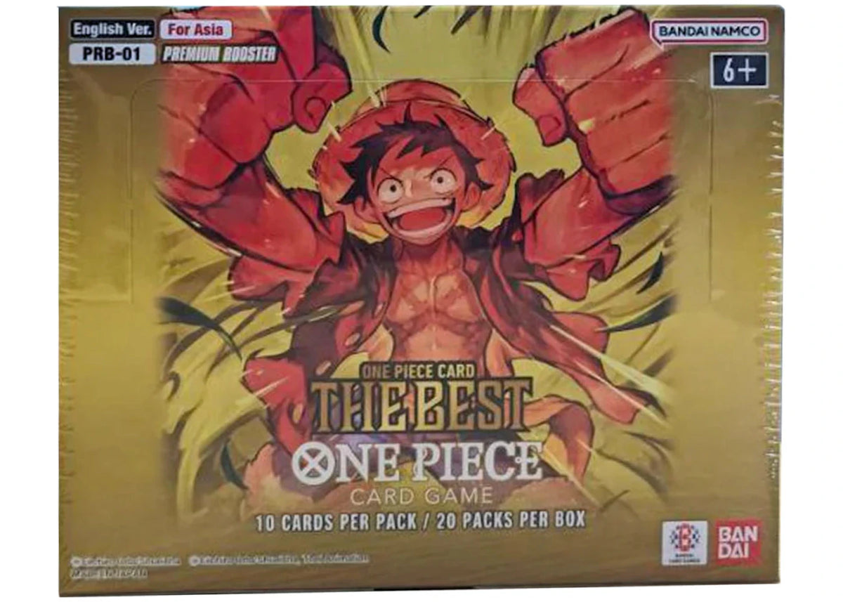 Bandai One Piece The Best (Asia Ver.) Premium PRB-01 Booster Box - vue secondaire A
