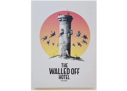 Banksy Walled Off Hotel Postcard Tower Pack - authentic Banksy product
