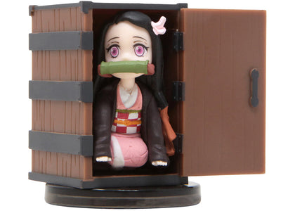 Banpresto Demon Slayer Kimetsu No Yaiba World Nezuko Kamado Collection 4 Box Nezuko Figure Brown - authentic Banpresto pro...