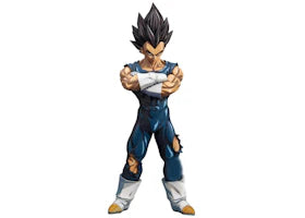 Banpresto Dragon Ball Z Grandista Nero Vegeta Manga Dimensions Figure Navy - vue 360
