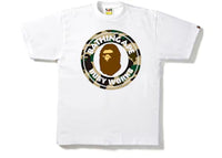 BAPE 1st Camo Busy Works Tee White/Beige
