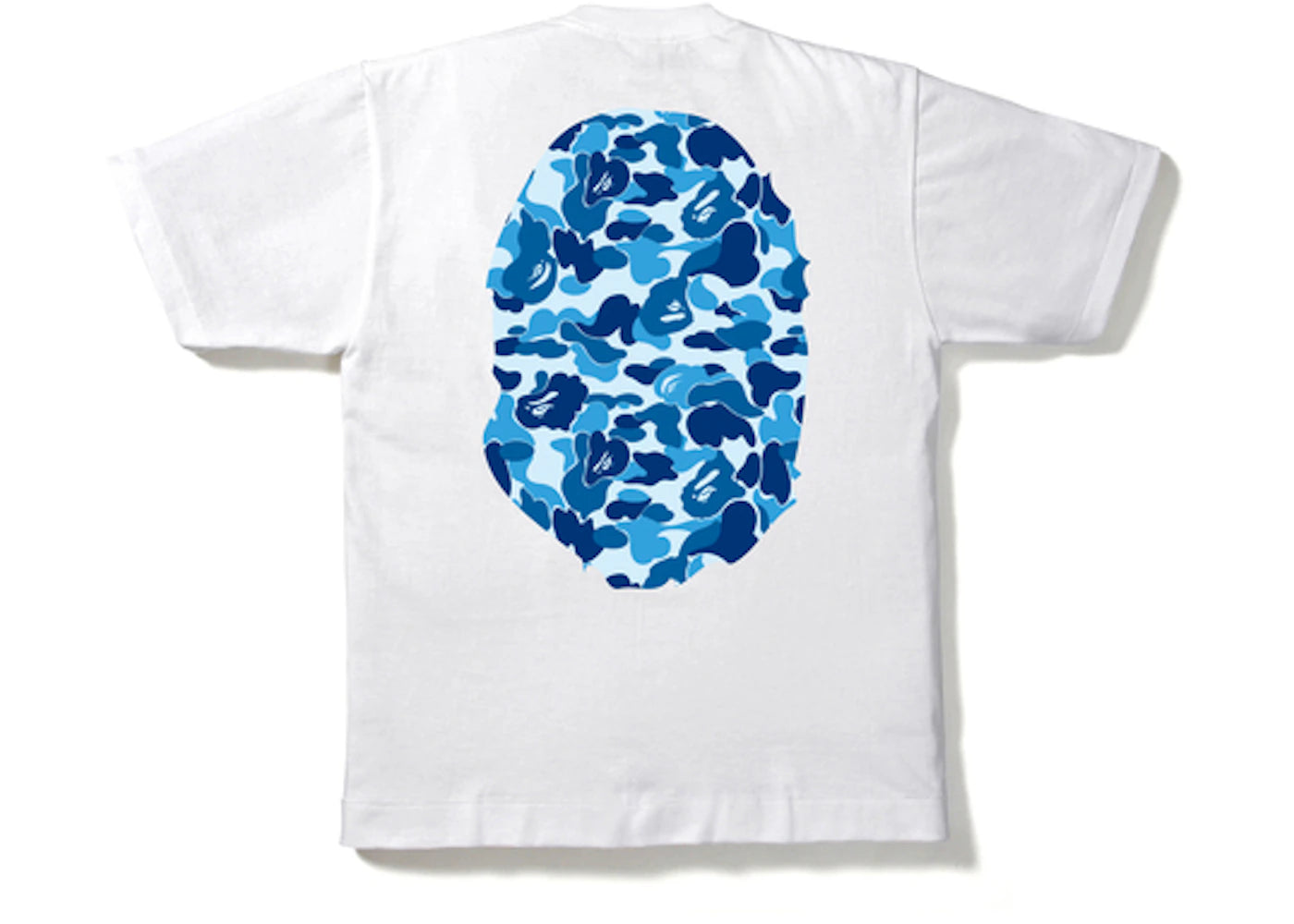 BAPE ABC Camo Big Ape Head Tee White - vue secondaire B