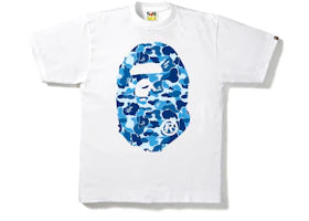 BAPE ABC Camo Big Ape Head Tee White
