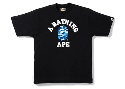 BAPE ABC College Tee Black/Blue - product view 2