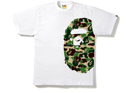 BAPE ABC Side Big Ape Head Tee White/Green - product view 2