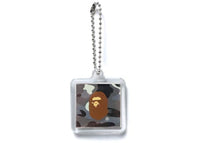 BAPE Ape Head City Camo Keychain Black