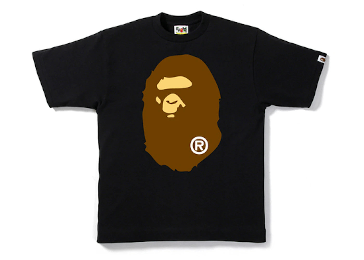 BAPE Big Ape Head Tee Black - vue secondaire A