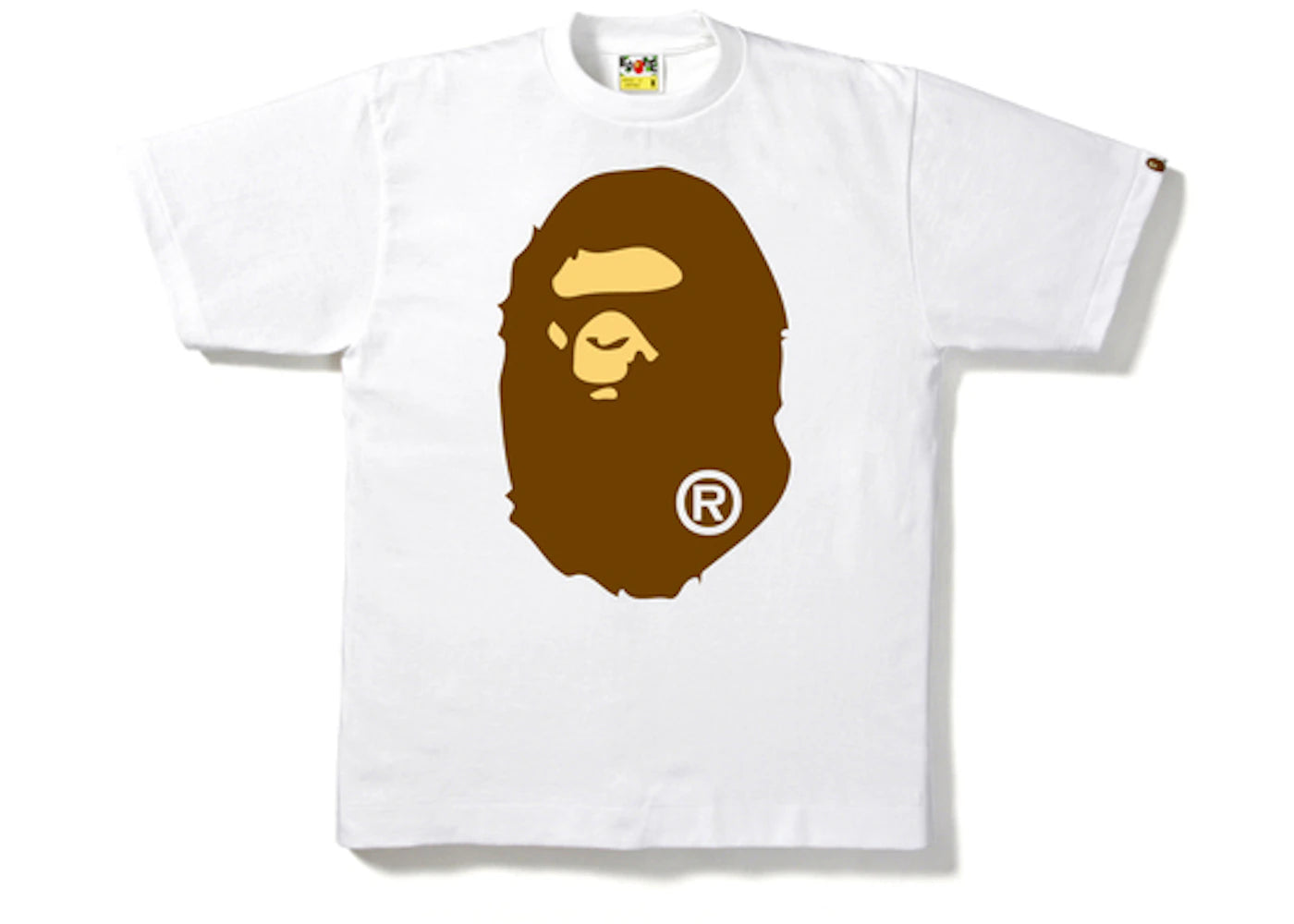 BAPE Big Ape Head Tee White - vue 360