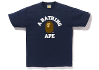 BAPE College Tee Navy