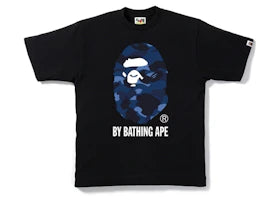 BAPE Color Camo By Bathing Tee Black/Blue