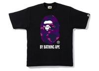 BAPE Color Camo By Bathing Tee Black/Purple