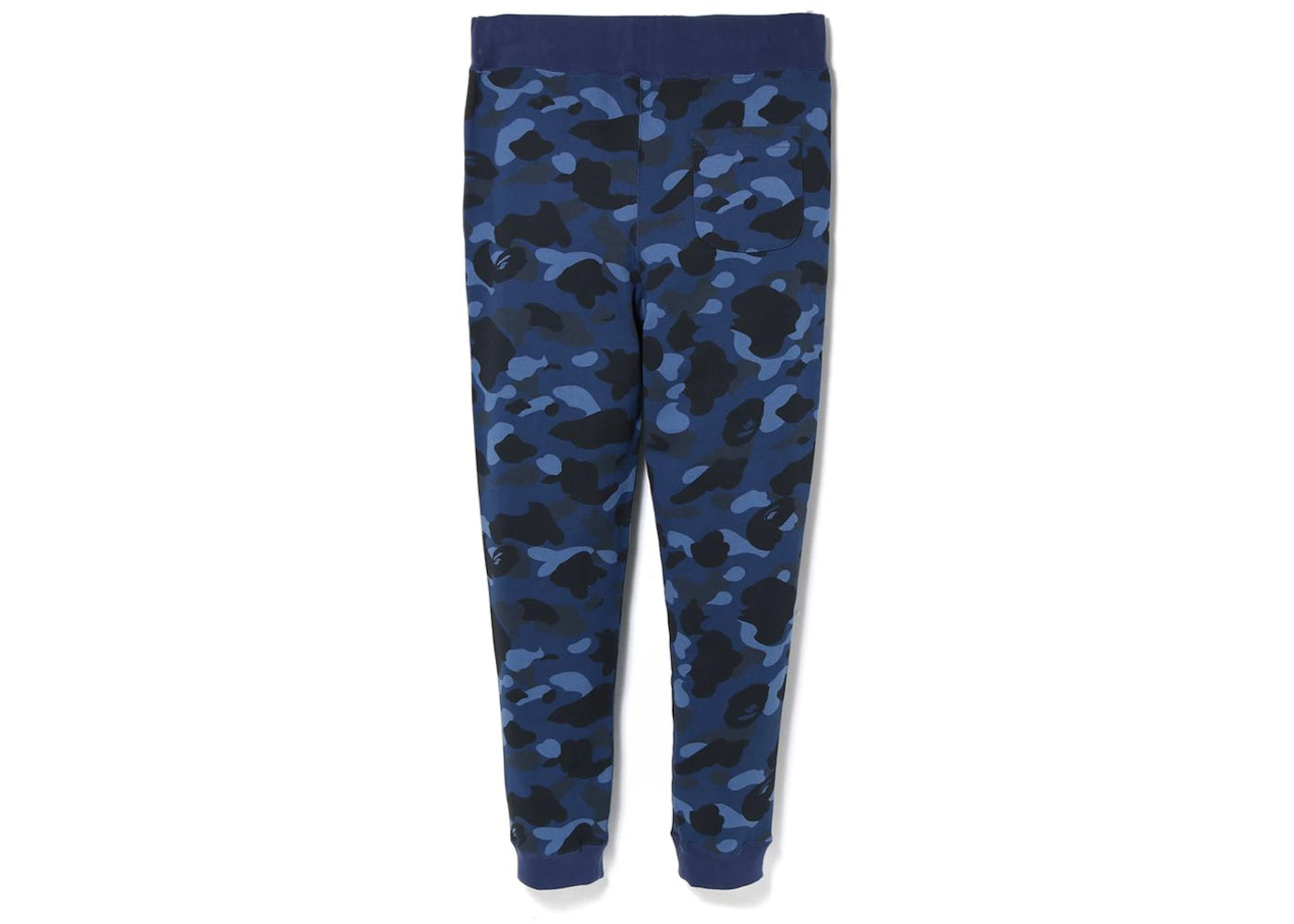 BAPE Color Camo Tiger Slim Sweat Pants Blue - vue secondaire B