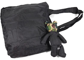 BAPE Lucky Bag Teddy Tote Black - vue 360