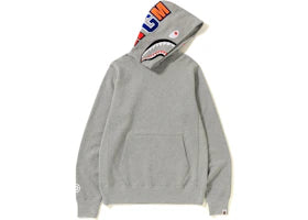 BAPE Shark Pullover Hoodie Grey