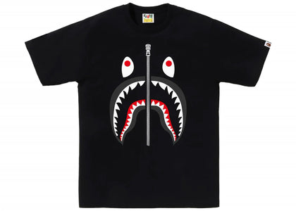 BAPE Shark Tee Black - product view 2