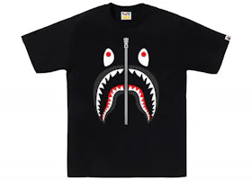 BAPE Shark Tee Black - vue 360