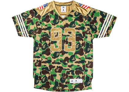 BAPE x Adidas SB Jersey Green - authentic BAPE apparel