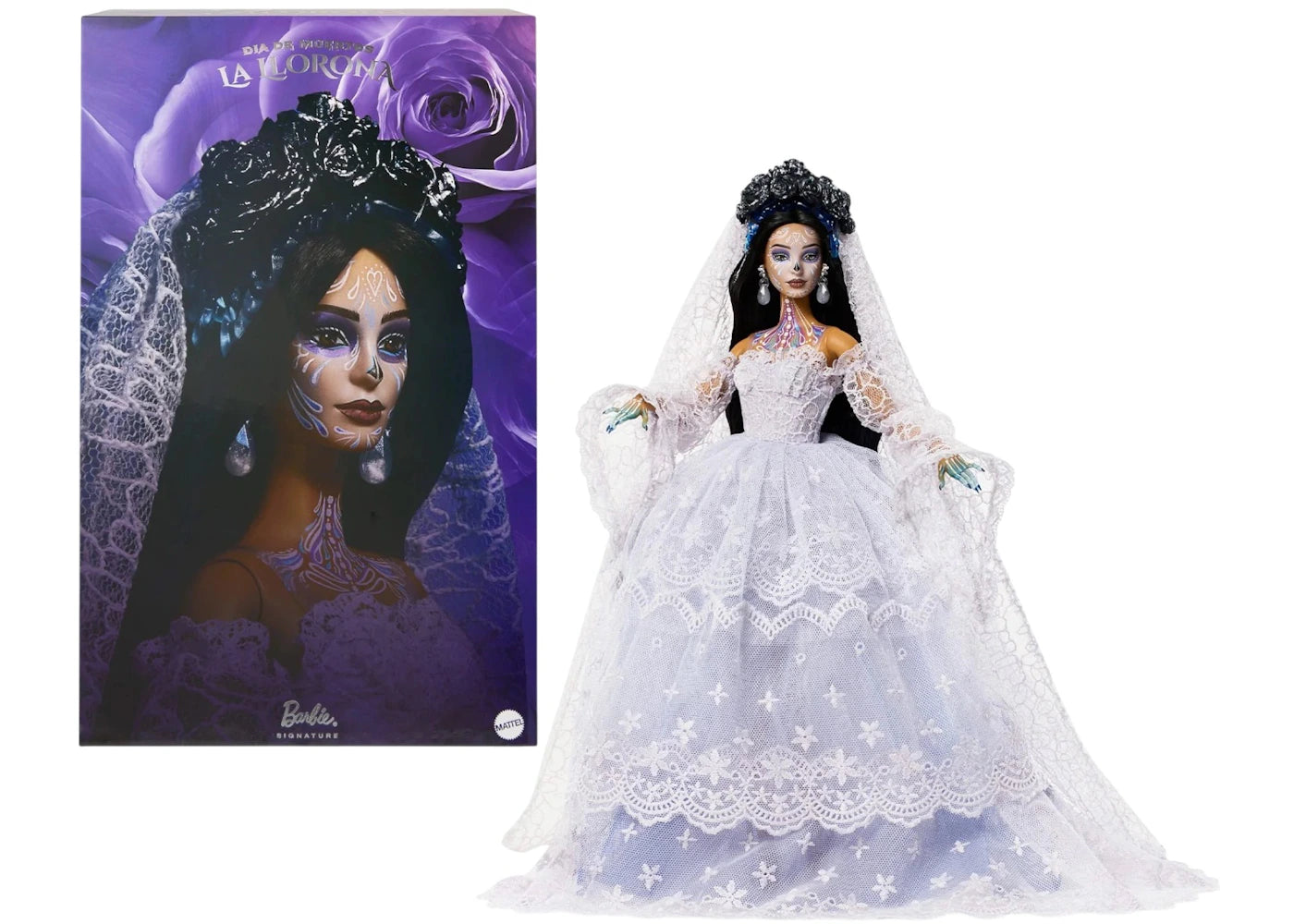 Barbie Signature Día De Muertos La Llorona Doll - vue secondaire B