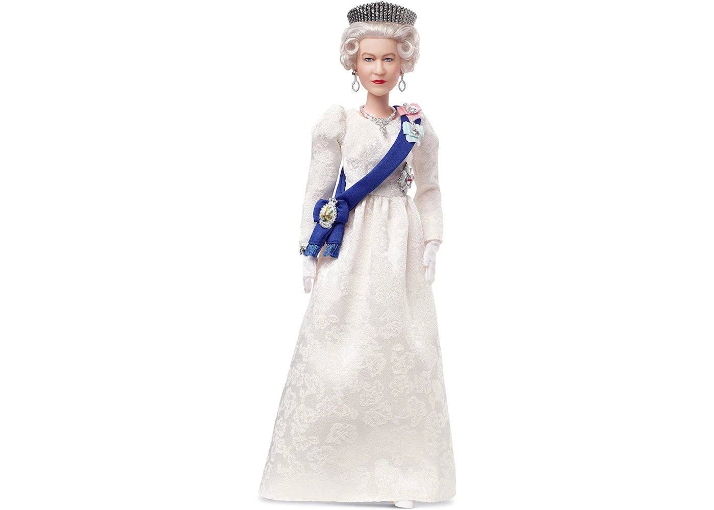 Barbie Signature Queen Elizabeth II Platinum Jubilee Puppe - vue secondaire A